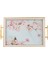 Sakura Dikdörtgen Çay Kahve Cam Sunum Tepsisi 31x45cm 3