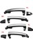 Abs Krom Ön Sağ Dış Kapı Kolu Kapağı Döşemesi 82651-2B010 826512B010 Hyundai Santa Fe 2007, 2008, 2009, 2010, 2011, 2012 (Yurt Dışından) 4
