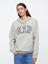 Kadın Gri Gap Logo Fleece Sweatshirt 1