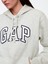 Kadın Gri Gap Logo Fleece Sweatshirt 3
