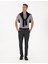 Erkek Antrasit Slim Fit Kordonlu Kanvas Pantolon 50310829-VR006 3