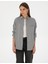 Kadın Gri Oversize Uzun Kollu Gömlek 50313653-VR024 3
