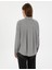 Kadın Gri Oversize Uzun Kollu Gömlek 50313653-VR024 5