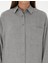 Kadın Gri Oversize Uzun Kollu Gömlek 50313653-VR024 6