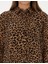 Kadın Camel Comfort Fit Uzun Kollu Gömlek 50313664-VR015 6