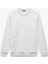 Pamuklu Uzun Kollu Şardonlu Bisiklet Yaka Erkek Basic Sweatshirt 1
