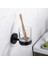 Mat Siyah Havlu Askısı Banyo Kanca Donanım Set Havlu Sabunluk Havlu Yüzük Tuvalet Fırçası Kağıt Tutucu Banyo Aksesuarları | Banyo Donanım Setleri (Yurt Dışından) 2