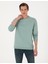 Erkek Çağla 2 Iplik Regular Fit Bisiklet Yaka Basic Sweatshirt 50314054-VR016 1