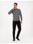 Erkek Siyah Slim Fit Kanvas Pantolon 50310857-VR046 3
