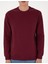Erkek Bordo 2 Iplik Regular Fit Bisiklet Yaka Basic Sweatshirt 50314054-VR014 6