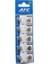 Atc Alkaline Button Battery AG13 LR-44/A76 Düğme Pil Alkalin 1.5V 10LU Kart (3791) 1