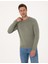 Erkek Ada Çayı Slim Fit Bisiklet Yaka Basic Triko Kazak 50314192-VR255 1