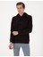 Erkek Koyu Kahverengi 2 Iplik Regular Fit Içi Polarlı Kapüşonlu Basic Sweatshirt 50314055-VR084 3