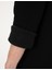 Erkek Siyah 2 Iplik Regular Fit Içi Polarlı Kapüşonlu Basic Sweatshirt 50314055-VR046 7