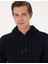 Erkek Lacivert 2 Iplik Regular Fit Içi Polarlı Kapüşonlu Basic Sweatshirt 50314055-VR033 2