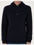 Erkek Lacivert 2 Iplik Regular Fit Içi Polarlı Kapüşonlu Basic Sweatshirt 50314055-VR033 6