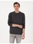 Erkek Antrasit 2 Iplik Regular Fit Bisiklet Yaka Basic Sweatshirt 50314054-VR006 1