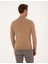 Erkek Camel Slim Fit Yarım Balıkçı Yaka Basic Triko Kazak 50314176-VR015 5