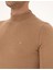 Erkek Camel Slim Fit Yarım Balıkçı Yaka Basic Triko Kazak 50314176-VR015 7