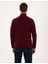 Erkek Bordo Regular Fit Yarım Fermuarlı Polar Sweatshirt 50314056-VR014 5