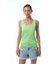 Kalın Askılı Basic Bluz Neon Yeşil 6