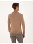 Erkek Camel Slim Fit Balıkçı Yaka Basic Triko Kazak 50314202-VR015 5