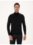 Erkek Siyah Slim Fit Balıkçı Yaka Basic Triko Kazak 50314202-VR046 1