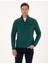 Erkek Zümrüt Regular Fit Yarım Fermuarlı Polar Sweatshirt 50314056-VR055 1