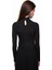 Balıkçı Yaka Bodysuit Siyah 5