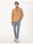 Erkek Bej Regular Fit Yarım Fermuarlı Polar Sweatshirt 50314056-VR011 4