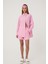 Oversize Basic Gömlek Pembe 4