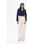 Kruvaze Crop Blazer Ceket Lacivert 3