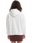 Kapüşonlu Kanguru Cepli Sweatshirt Ekru 5