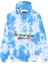 Batik Desenli Kapüşonlu Sweatshirt Mavi 1