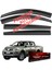 Mitsubishi L200 Ferrous Cam Rüzgarlığı 4lü 2006 2015 1