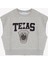 Texas Baskılı Beli Ribanalı Kolsuz Sweatshirt Grimelanj 2