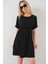 Kadın BDART Kemerli İkili Mini Elbise Black 1