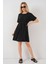 Kadın BDART Kemerli İkili Mini Elbise Black 2
