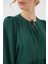 Kadın BDART Düğmeli Tekstil Desenli Max Dress Green 5