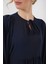 Kadın BDART Düğmeli Tekstil Desenli Max Dress Blue 6