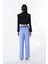 Önden Fermuarlı Crop Blazer Ceket Siyah 5