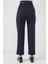 Kadın BDART Düz Kesim Normal Bel Pantolon, Fermuarlı Blue 6
