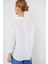 Kadın BDART Dokulu Düğmeli Gömlek White 5