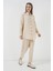Kadın BDART Uzun Kollu Gömlek ve Pantolon Takım Natural 1