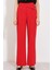 Kadın BDART Kemerli Palazzo Pantolon Kırmızı 4
