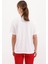 Kadın BDART Baskılı Yuvarlak Yaka Kısa Kollu T-Shirt Gümüş Gri 5