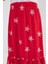 Kadın BDART Çiçek Desenli Maxi Etek Kırmızı 4