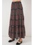 Kadın BDART Desenli Maxi Etek Black 2