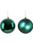 Yılbaşı Süsü Parlak Mat 2'li Top Yeşil 10 cm 1