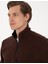 Erkek Kahverengi Regular Fit Yarım Fermuarlı Polar Sweatshirt 50314056-VR029 2